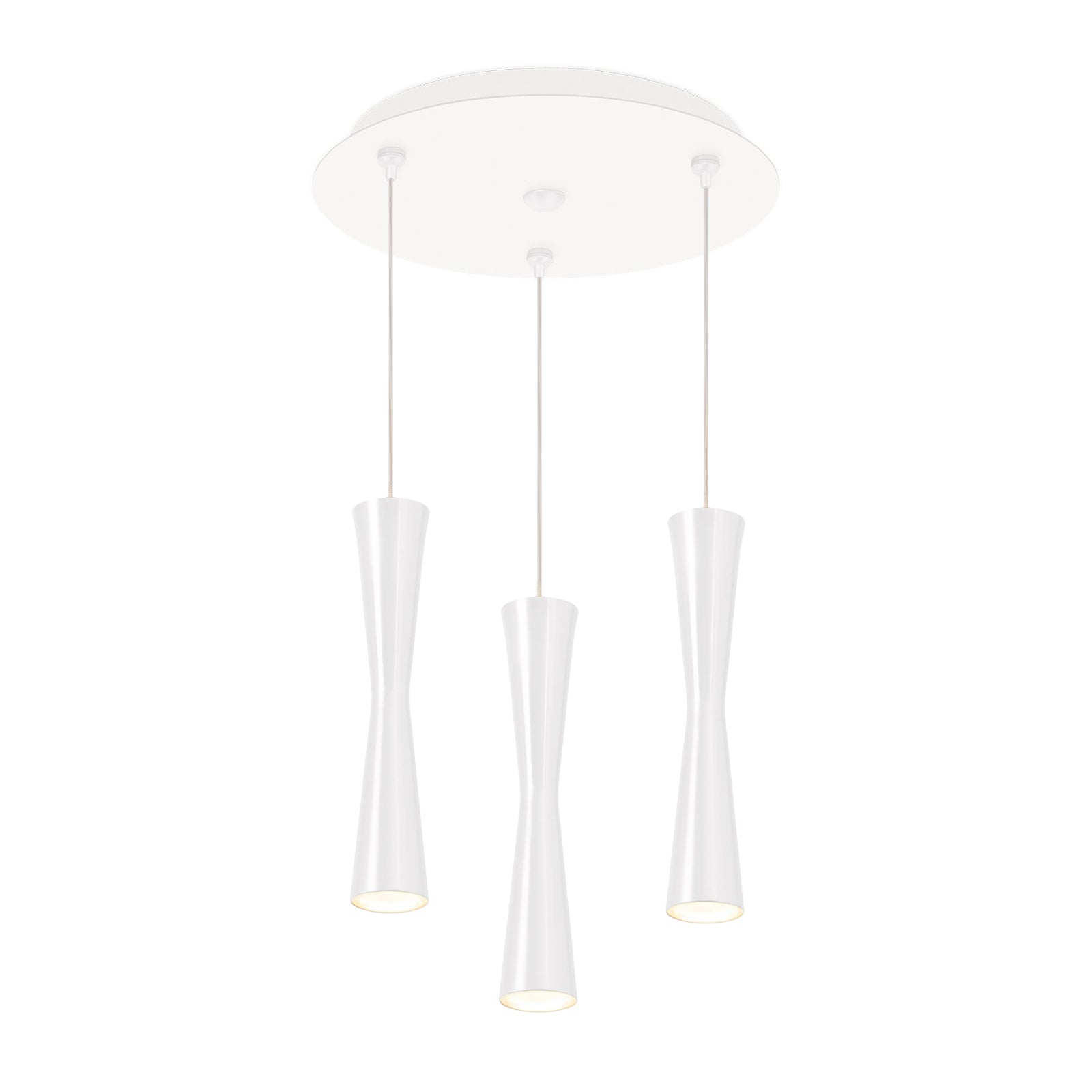 Kuzco Robson white multi-pendant MP42502WH-03