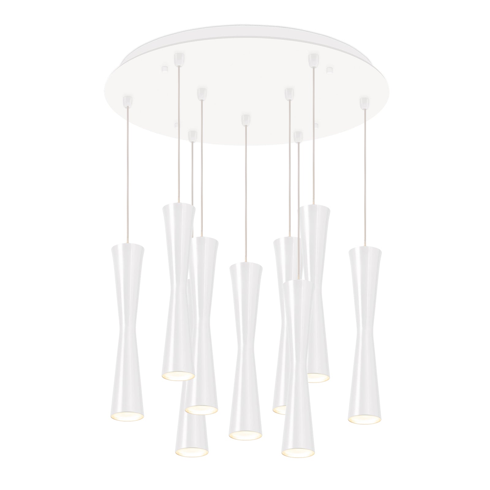 Kuzco Robson white multi-pendant MP42502WH-09