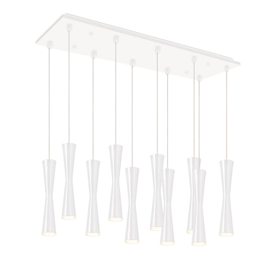 Kuzco Robson white multi-pendant MP42502WH-10