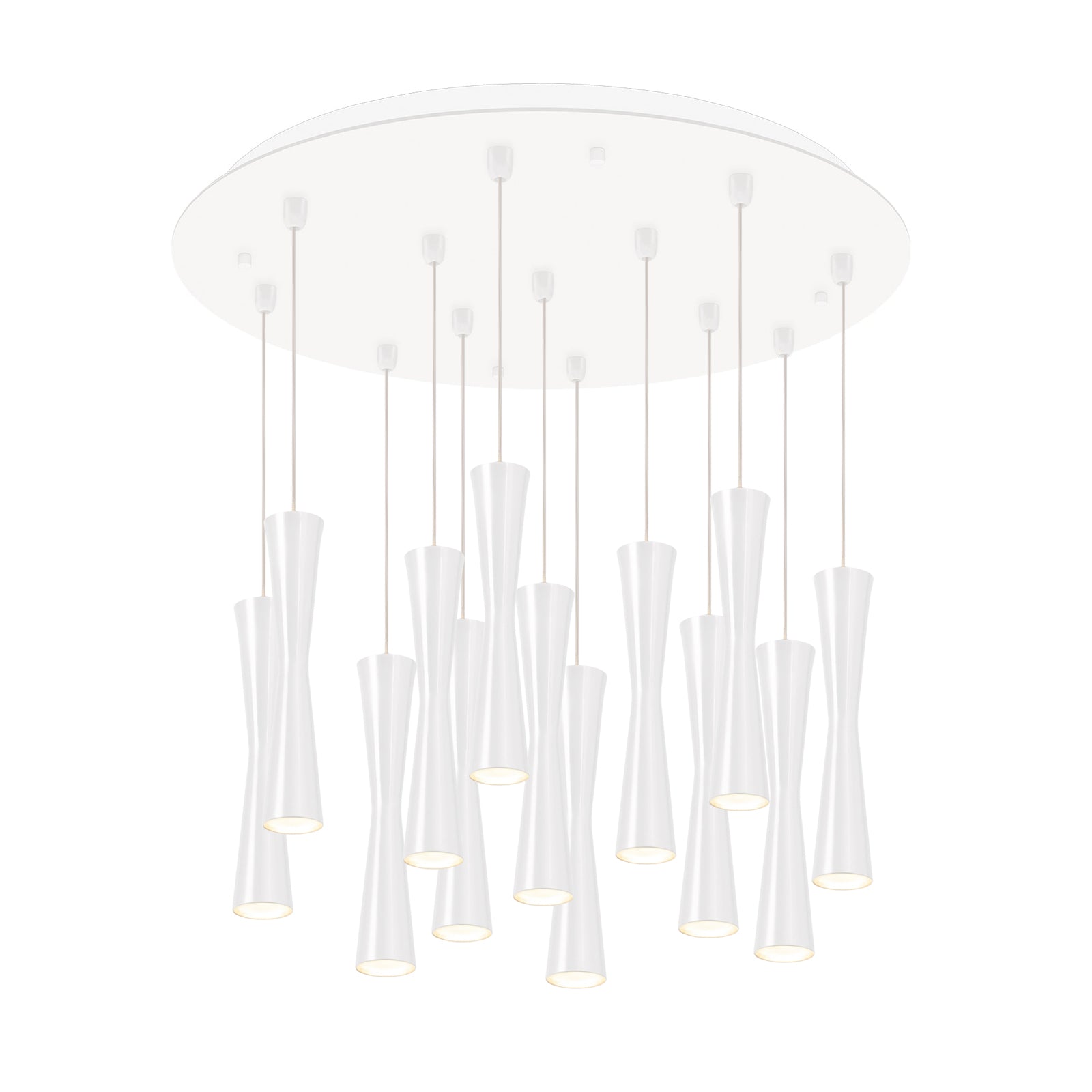 Kuzco Robson white multi-pendant MP42502WH-13