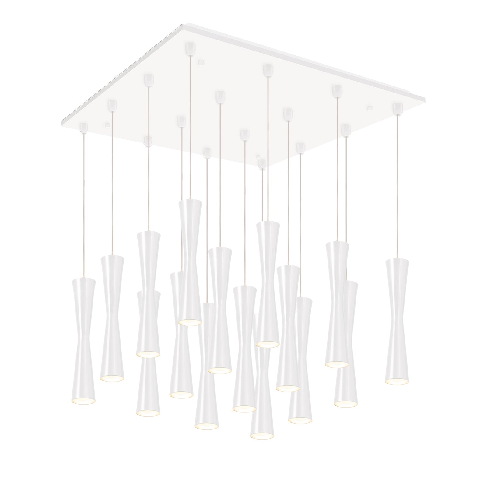 Kuzco Robson white multi-pendant MP42502WH-16
