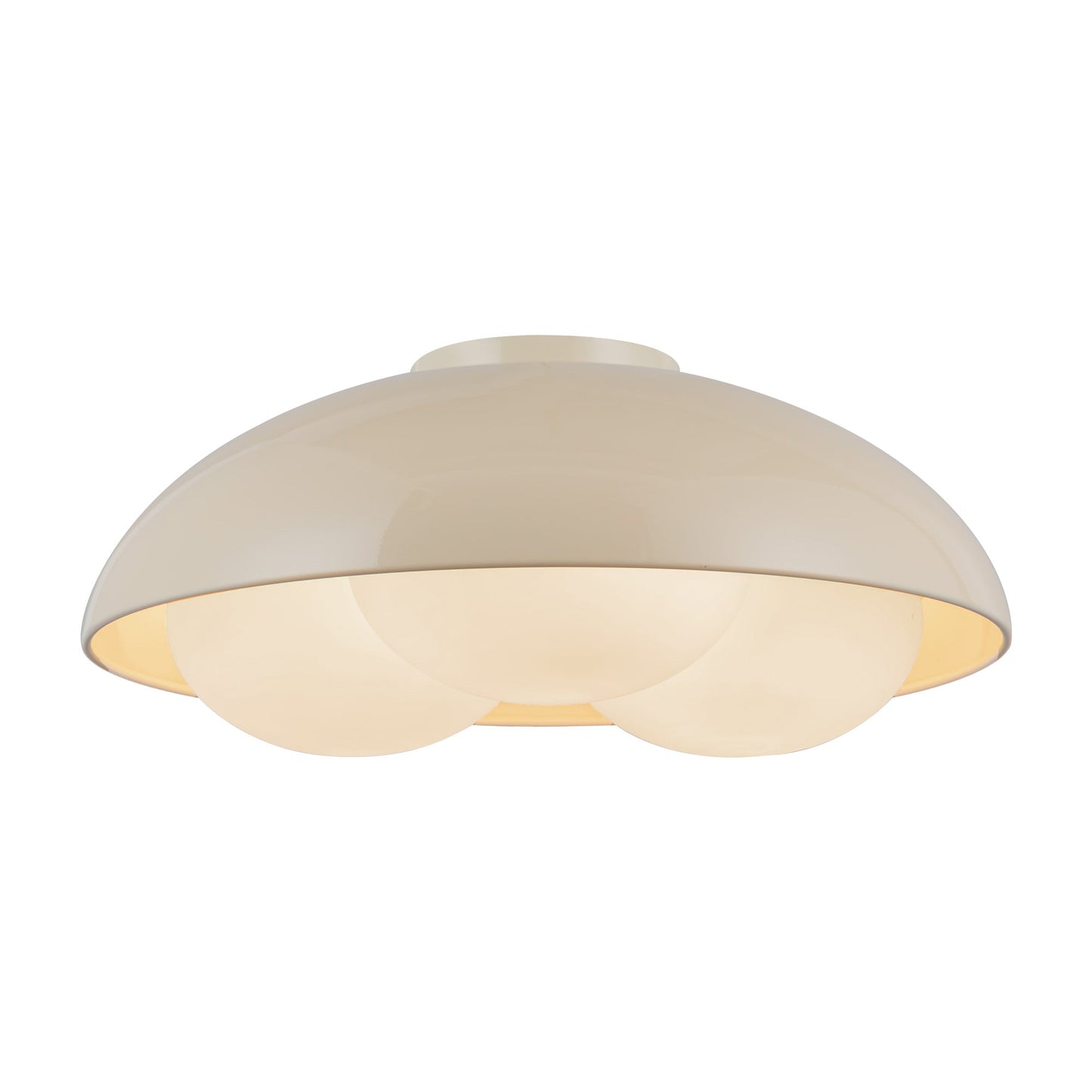 Alora Mood Robyn pearl white flush mount FM495316PWOP