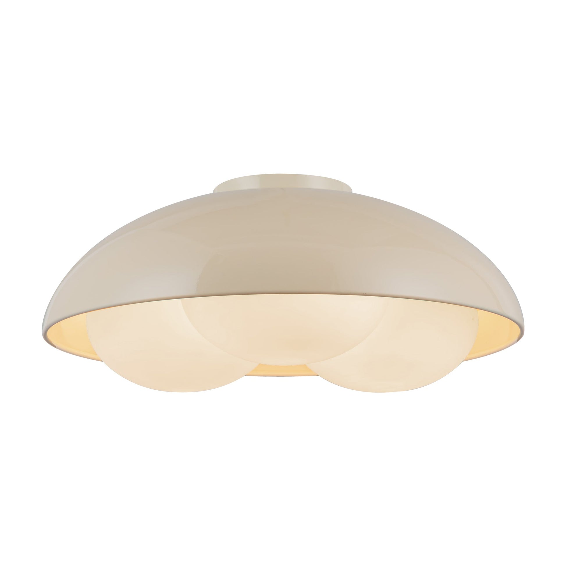 Alora Mood Robyn pearl white flush mount FM495316PWOP