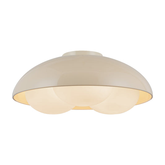 Alora Mood Robyn pearl white flush mount FM495316PWOP