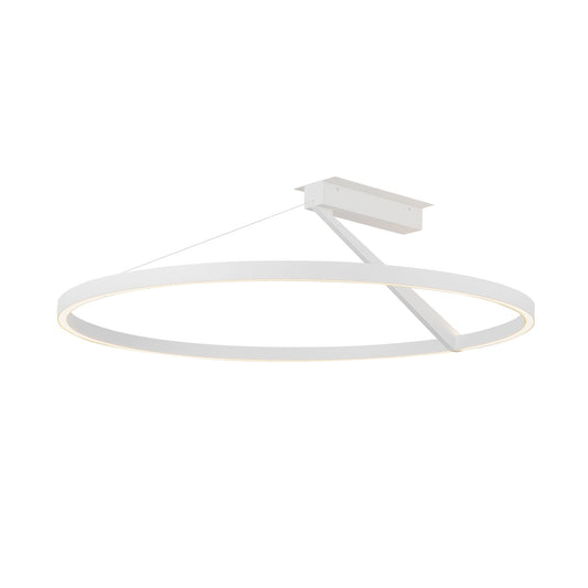 Kuzco Roda white [universal voltage and 3 selectable color temperatures] semi-flush mount SF27731-WH-3WCCT-UNV
