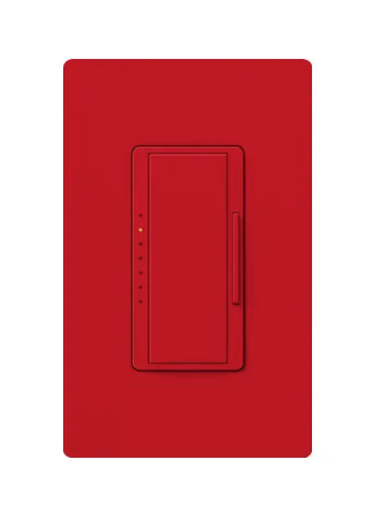 Lutron Maestro dimmer switch in Hot