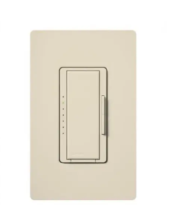 Lutron Maestro dimmer switch in Light Almond