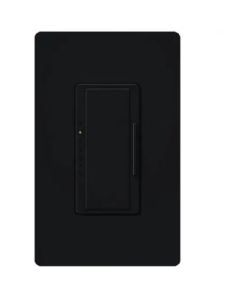 Lutron Maestro dimmer switch in Midnight