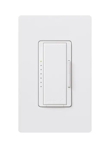 Lutron Maestro dimmer switch in White