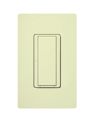 Lutron Maestro switch in Almond
