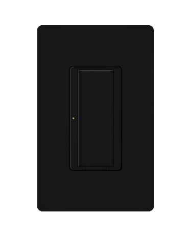 Lutron Maestro switch in Black