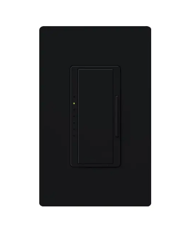 Lutron Maestro LED+ dimmer switch in Black