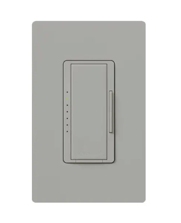 Lutron Maestro LED+ dimmer switch in Gray