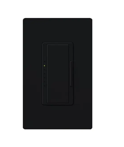 Lutron Maestro LED+ dimmer switch in Midnight