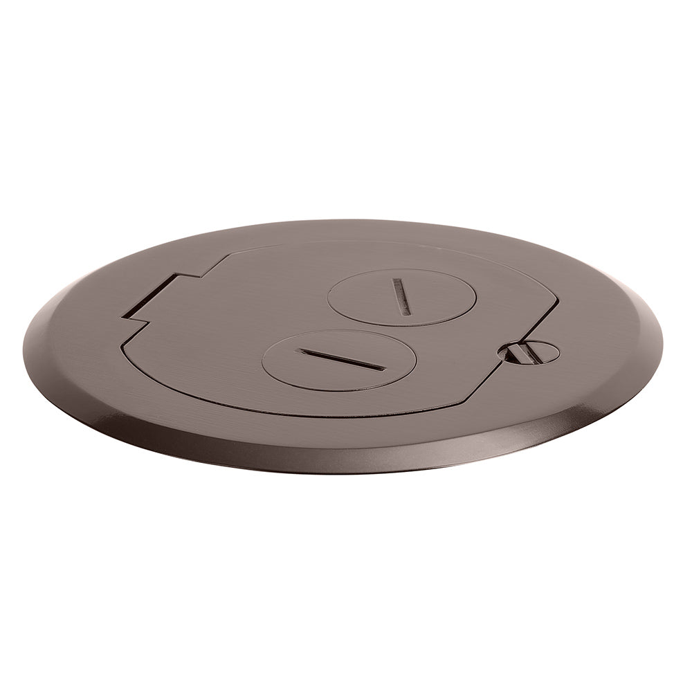 Lew Electric RRFB-DBP Dark Bronze floor box cover