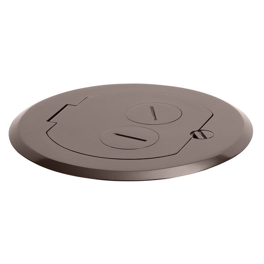 Lew Electric RRFB-DBP Dark Bronze floor box cover