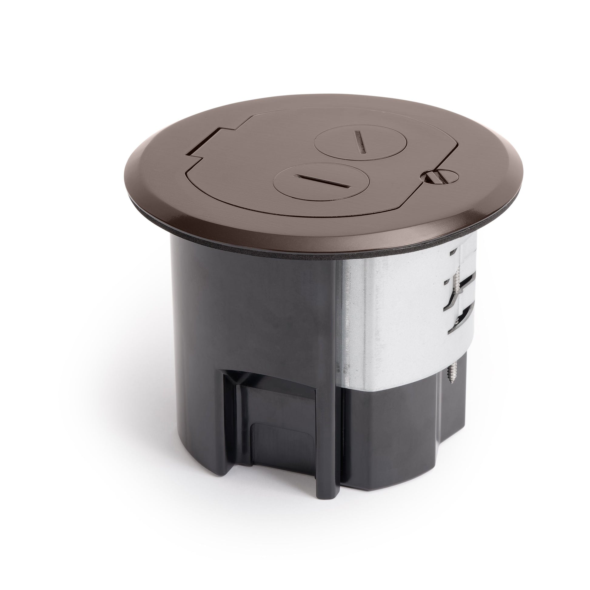 Lew Electric RRFB-DB Dark Bronze recessed floor box