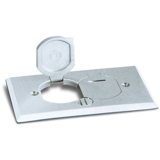 Lew Electric RRP-2-LR-AR Aluminum floor box cover