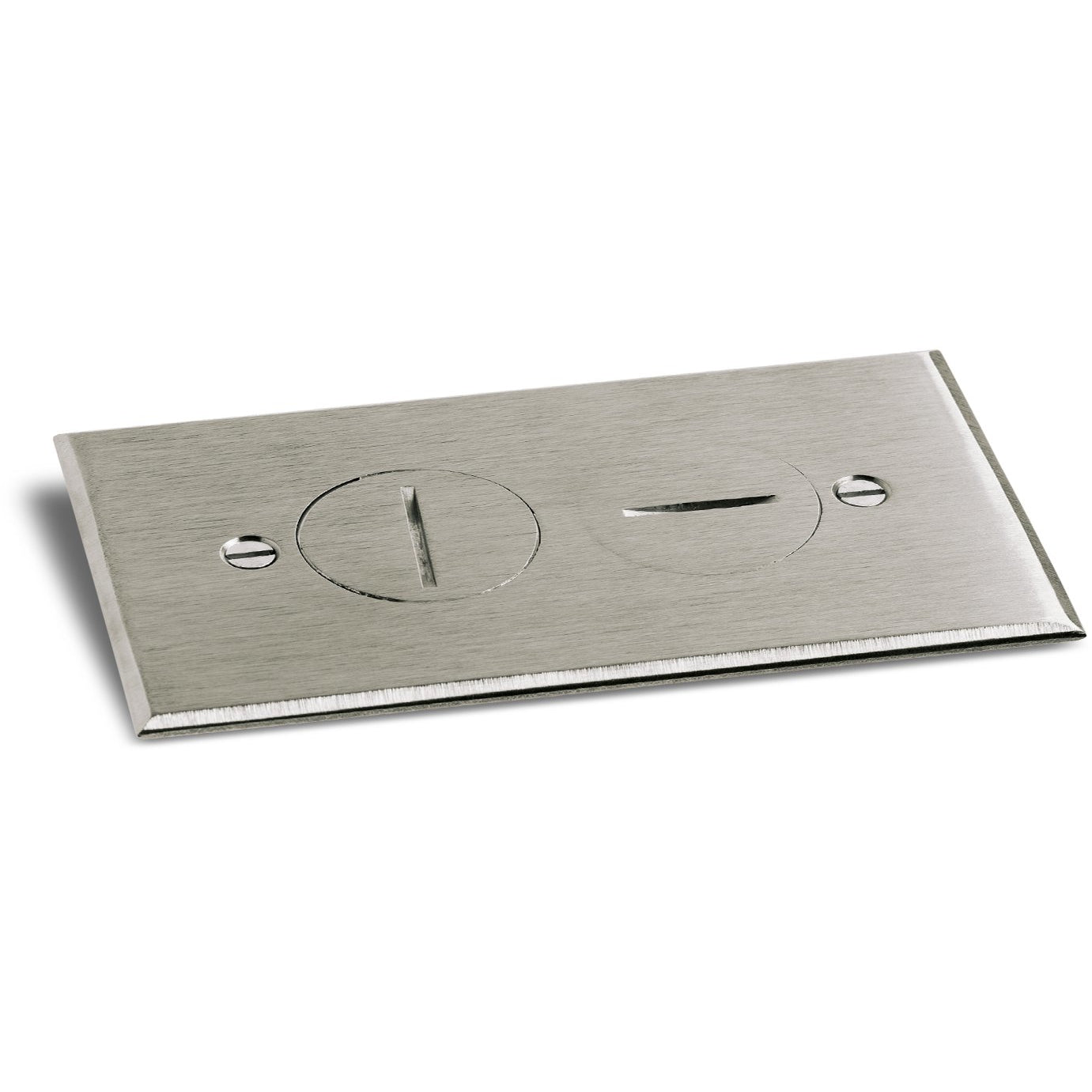 Lew Electric RRP-2-NSR Nickel floor box cover
