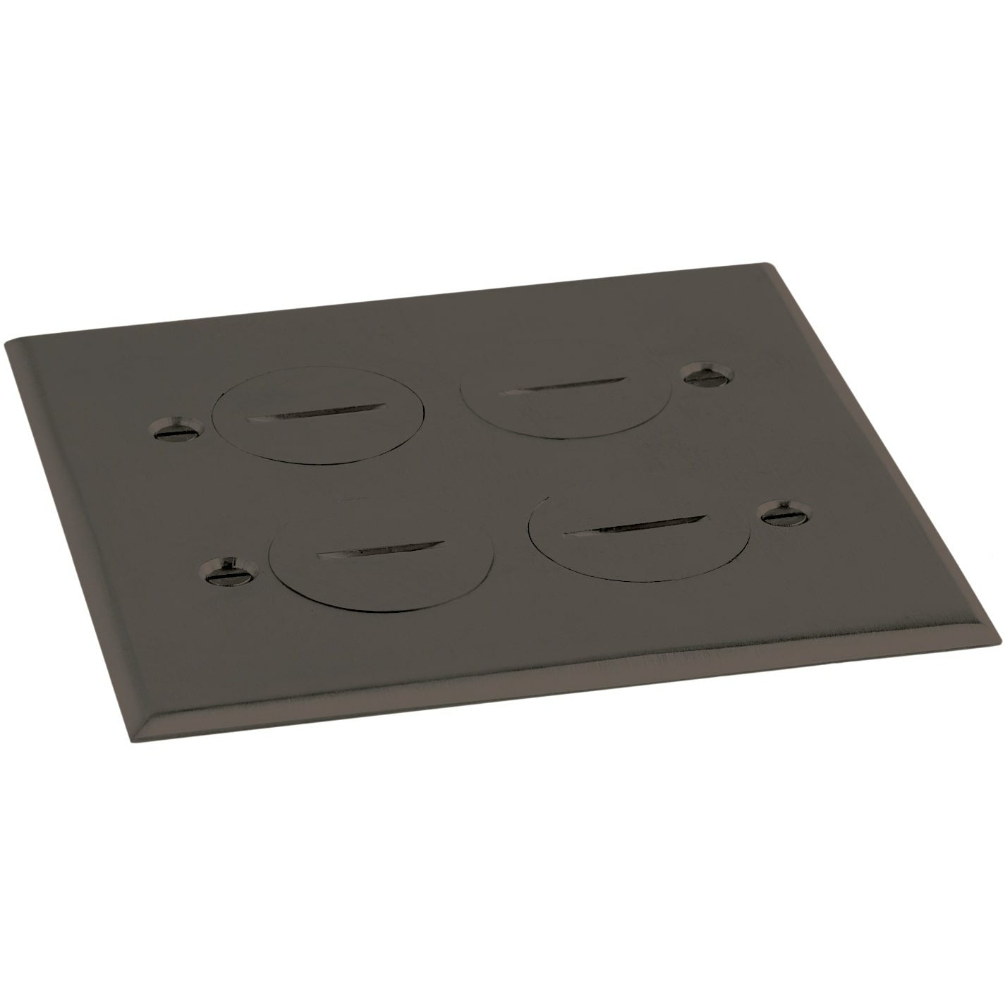 Lew Electric RRP-4-DBP Dark Bronze floor box cover