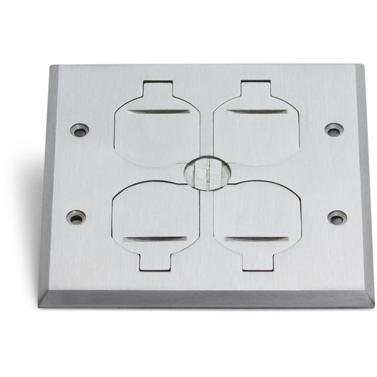 Lew Electric RRP-4-FPA Aluminum floor box cover