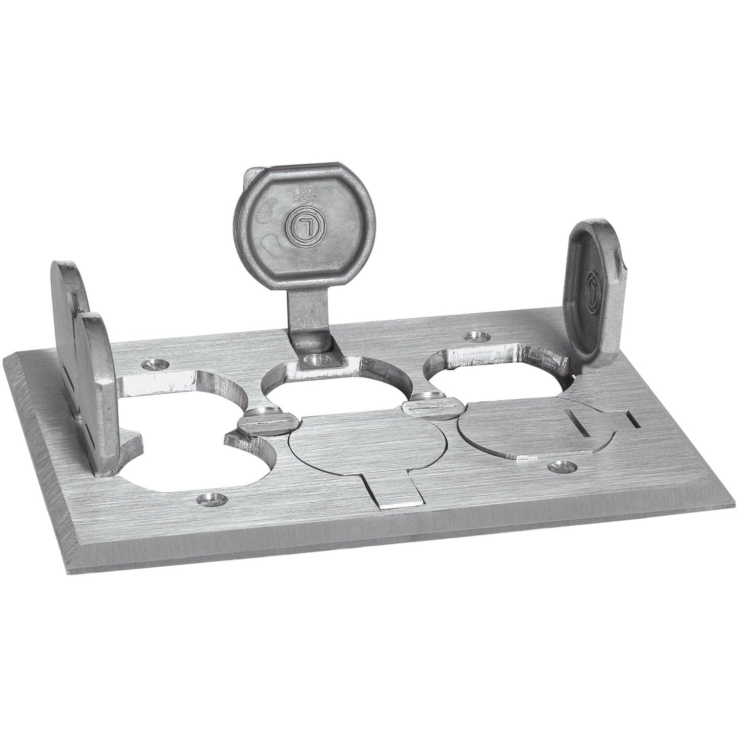 Lew Electric RRP-6-AP-LR Aluminum floor box cover