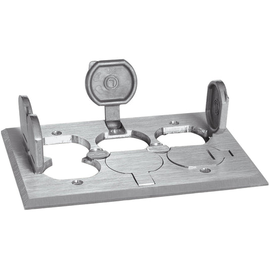 Lew Electric RRP-6-AP-LR Aluminum floor box cover
