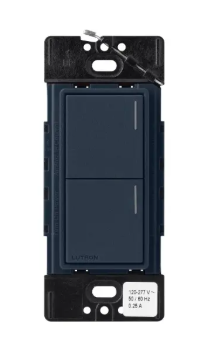Lutron Sunnata Sunnata 2-button keypad in Deep Sea