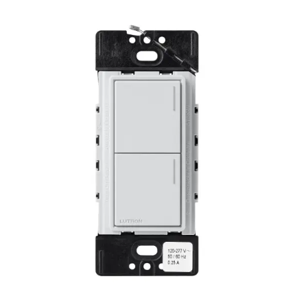 Lutron Sunnata Sunnata 2-button keypad in Mist
