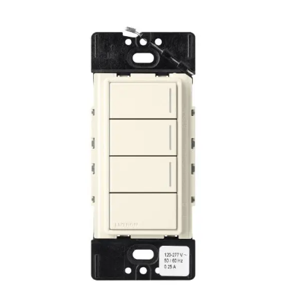 Lutron Sunnata Sunnata 3-button keypad in Biscuit