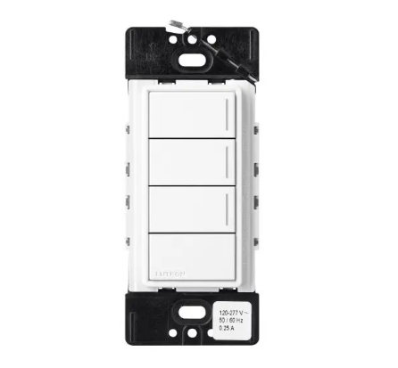 Lutron Sunnata Sunnata 3-button keypad in Brilliant White