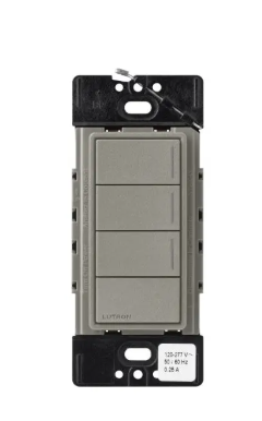 Lutron Sunnata Sunnata 3-button keypad in Cobblestone