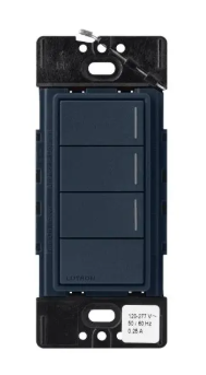 Lutron Sunnata Sunnata 3-button keypad in Deep Sea