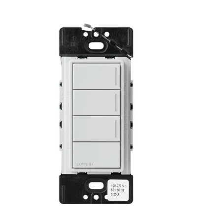 Lutron Sunnata Sunnata 3-button keypad in Mist