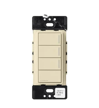 Lutron Sunnata Sunnata 3-button keypad in Sand