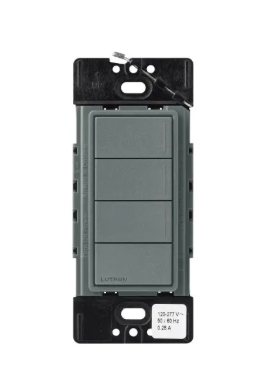 Lutron Sunnata Sunnata 3-button keypad in Slate