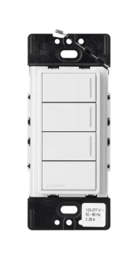Lutron Sunnata Sunnata 3-button keypad in White