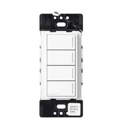 Lutron Sunnata Sunnata 4-button keypad in Brilliant White