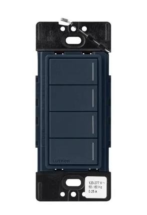 Lutron Sunnata Sunnata 4-button keypad in Deep Sea