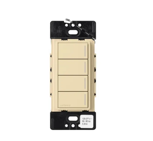 Lutron Sunnata Sunnata 4-button keypad in Ivory