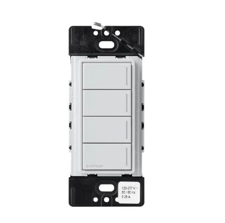Lutron Sunnata Sunnata 4-button keypad in Mist