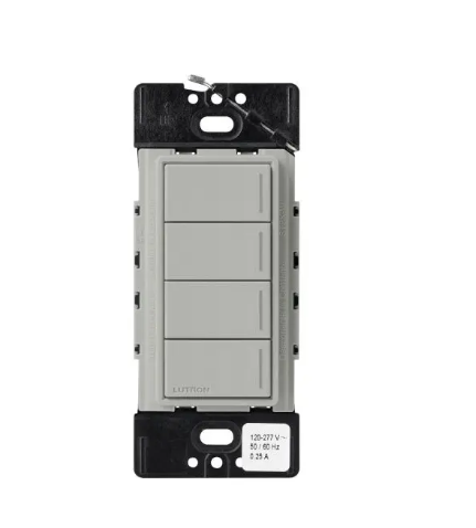 Lutron Sunnata Sunnata 4-button keypad in Pebble