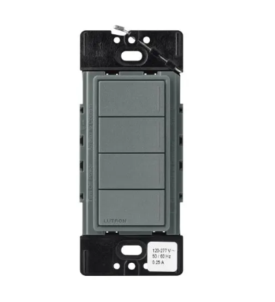 Lutron Sunnata Sunnata 4-button keypad in Slate