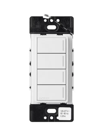 Lutron Sunnata Sunnata 4-button keypad in White