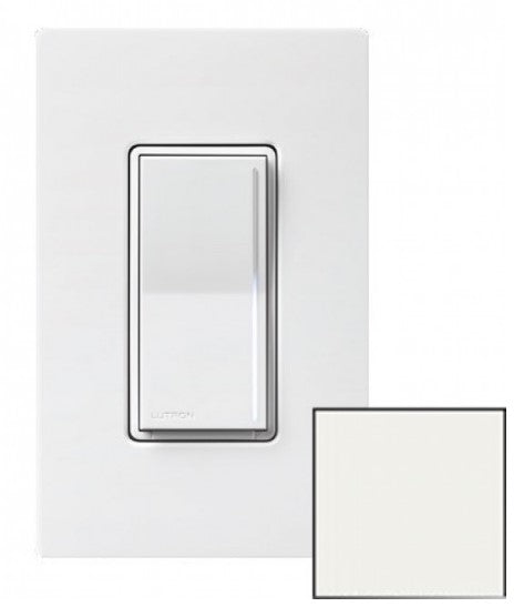 Lutron Sunnata dimmer switch in Glacier White