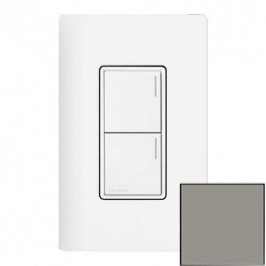 Lutron Sunnata Sunnata 2-button keypad in Cobblestone