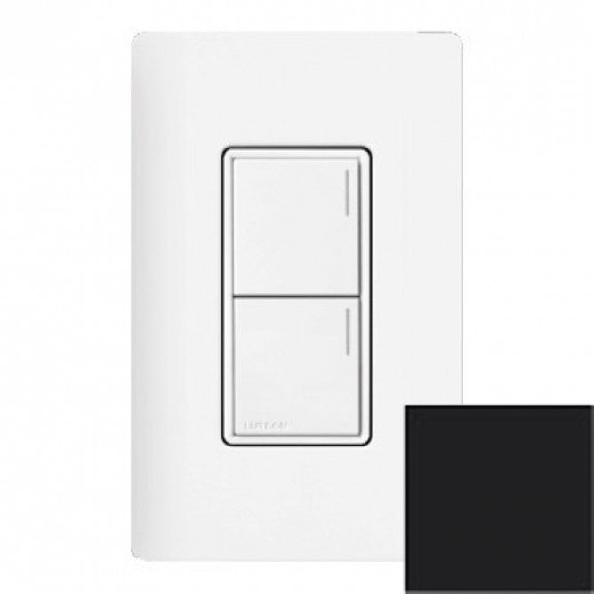 Lutron Sunnata Sunnata 2-button keypad in Midnight
