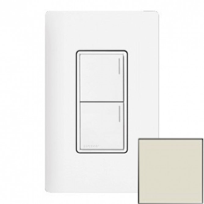 Lutron Sunnata Sunnata 2-button keypad in Pumice