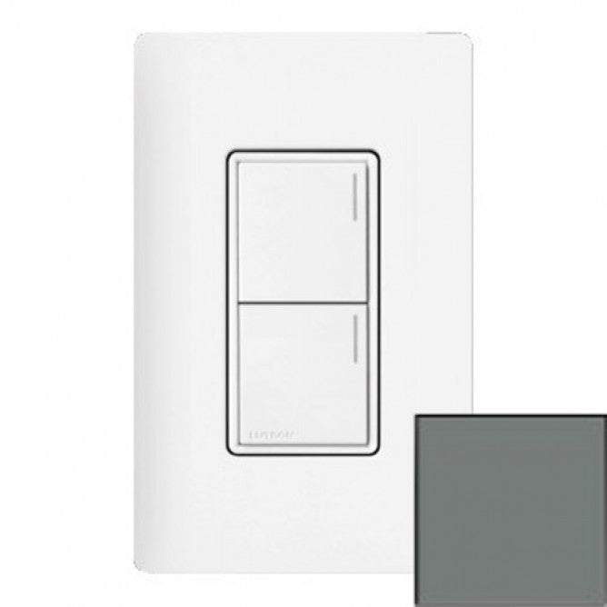Lutron Sunnata Sunnata 2-button keypad in Slate