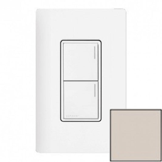 Lutron Sunnata Sunnata 2-button keypad in Taupe